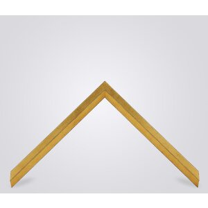 Walther Houten Lijst Cartagena goud 50x70 cm Anti-reflecterend glas