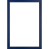 Walther houten lijst Barcelona 28x35 cm blauw Anti-reflecterend glas