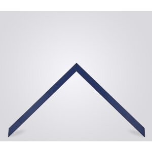 Walther houten lijst Barcelona 50x70 cm blauw Anti-reflecterend glas