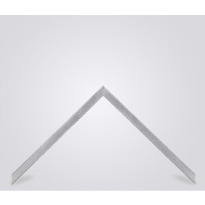 Walther houten lijst Barcelona 23x70 cm zilver Anti-reflecterend glas