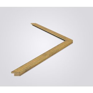 Walther houten lijst Oviedo 25x50 cm goud Anti-reflecterend glas