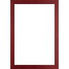 Walther houten lijst Madrid 60x90 cm wijnrood Anti-reflecterend glas