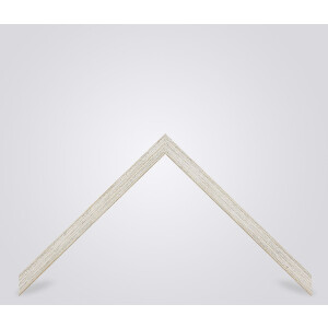 Walther houten lijst Madrid 30,5x91,5 cm crème Anti-reflecterend glas