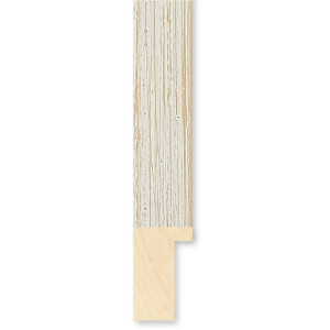 Walther houten lijst Madrid 30,5x91,5 cm crème Anti-reflecterend glas