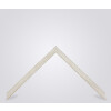 Walther houten lijst Madrid 30,5x91,5 cm crème Anti-reflecterend glas