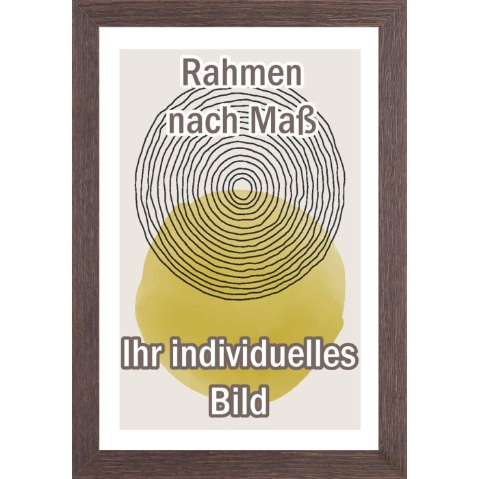 Walther houten lijst Madrid 45x60 cm grijze eik Anti-reflecterend glas