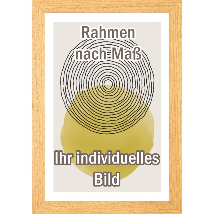 Walther houten lijst Madrid 35x50 cm natuur eik Anti-reflecterend glas