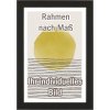 Walther Houten Lijst Bilbao met zilveren rand 45x60 cm zwart Anti-reflecterend glas