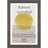 Walther Houten Lijst Bilbao met zilveren rand 61x91,5 cm grijs Anti-reflecterend glas