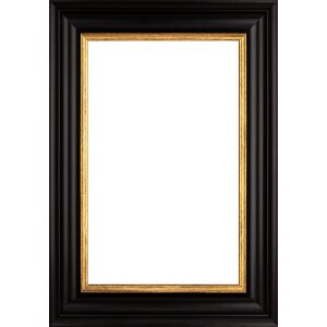 Walther Houten Lijst Vigo 13x18 cm zwart  met zilveren...