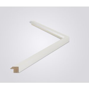 Walther Houten Lijst Gijon wit 50x75 cm Anti-reflecterend glas