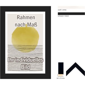 Walther houten lijst Sabadell 20x25 cm weiß Anti-reflecterend glas