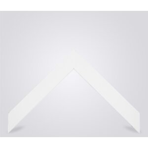 Walther houten lijst Getafe wit 60x80 cm Anti-reflecterend glas