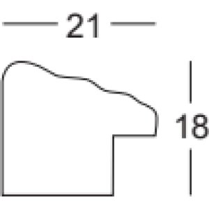 Walther houten lijst Palma zwart  10,5x14,8 cm Anti-reflecterend glas