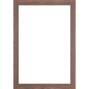 Walther Houten Lijst Malaga grijs 13x13 cm Anti-reflecterend glas