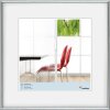 Walther Kunststof lijst galeria 40x40 zilver