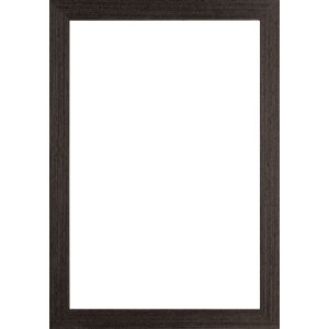 Walther houten lijst Saragossa zwart  35x100 cm Anti-reflecterend glas