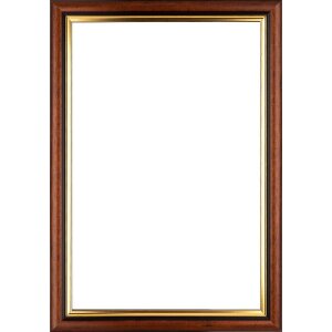 Walther Houten Kader Murcia bruin Helder glas  25x60 cm