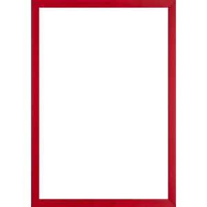 Walther Houten Lijst Valencia Helder glas rood 35x100 cm