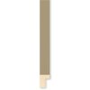Walther Houten Lijst Valencia Helder glas beige 25x60 cm