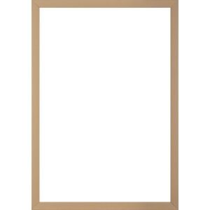 Walther Houten Lijst Valencia Helder glas beige 50x60 cm