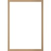 Walther Houten Lijst Valencia Helder glas beige 60x60 cm
