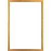 Walther Houten Lijst Valencia Helder glas goud  20x20 cm