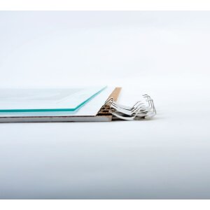 Walther Lijstloze Fotohouder 30x30 cm Helder Glas Clip Lijst