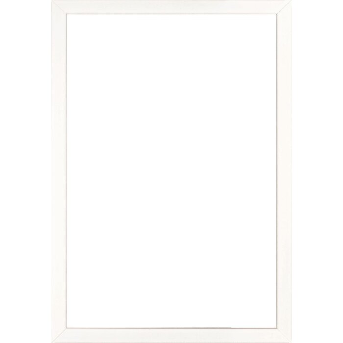 Walther Houten Kader Alicante wit Helder glas 30x45 cm