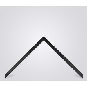 Walther Houten Kader Alicante zwart  Helder glas 10,5x14,8 cm