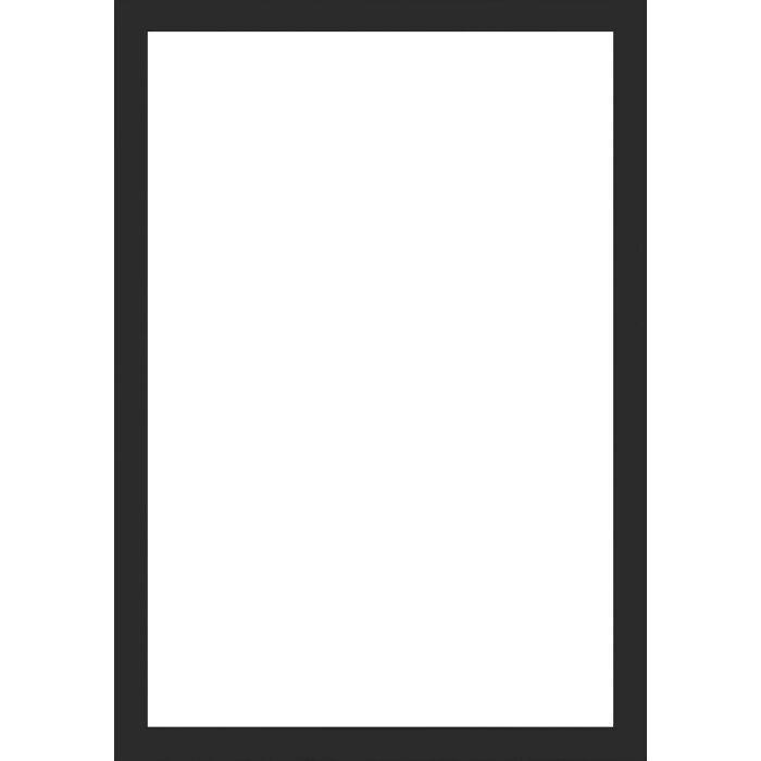 Walther Houten Kader Alicante zwart  Helder glas 40x50 cm