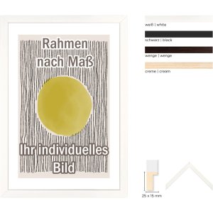 Walther Houten Kader Alicante donkerbruin Helder glas 20x20 cm