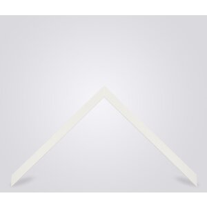 Walther houten lijst Barcelona 25x60 cm wit Helder glas