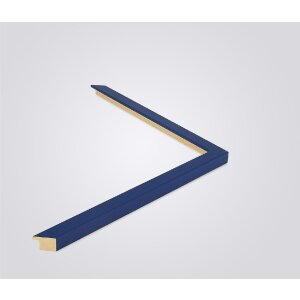 Walther houten lijst Barcelona 50x75 cm blauw Helder glas