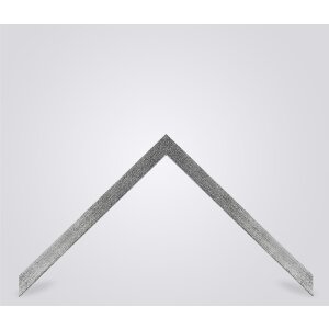 Walther houten lijst Oviedo 27x48 cm zilver Helder glas