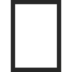 Walther houten lijst Tarassa 25x35 cm zwart Helder glas