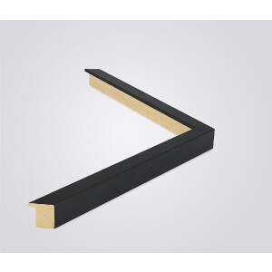 Walther houten lijst Madrid 9x13 cm zwart Helder glas