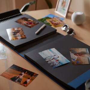 xl 1000 fotoalbum lona zwart 1000 fotos