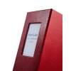 HNFD 1000 fotoalbum LONA bordeaux 34,5x33 cm 168 zwarte paginas