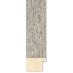 Walther Houten Lijst Cordoba Eik Structuur crème 50x75 cm Helder glas