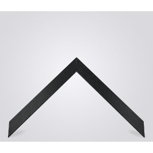 Walther Houten Lijst Cordoba Eik Structuur zwart 50x65 cm Helder glas