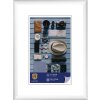 Kunststof lijst Napoli 10x15 cm wit
