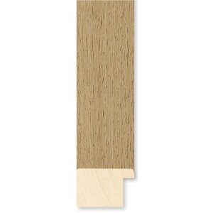 Walther Houten Lijst Cordoba Eik Structuur natuur 70x70 cm Helder glas