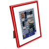 Kunststof lijst Napoli 15x20 cm rood