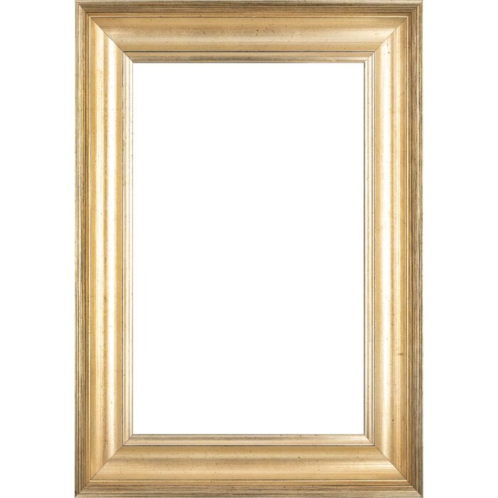 Walther Houten Lijst Vigo 50x50 cm zilver  met zilveren rand Helder glas