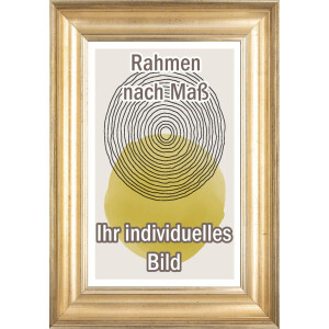 Walther Houten Lijst Vigo 50x75 cm zilver  met zilveren rand Helder glas