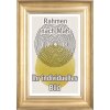 Walther Houten Lijst Vigo 50x75 cm zilver  met zilveren rand Helder glas