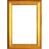 Walther houten lijst Almeria goud 40x40 cm Helder glas