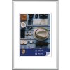 Kunststof lijst Napoli 20x30 cm zilver