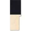 Walther houten lijst Getafe zwart 7x10 cm Helder glas